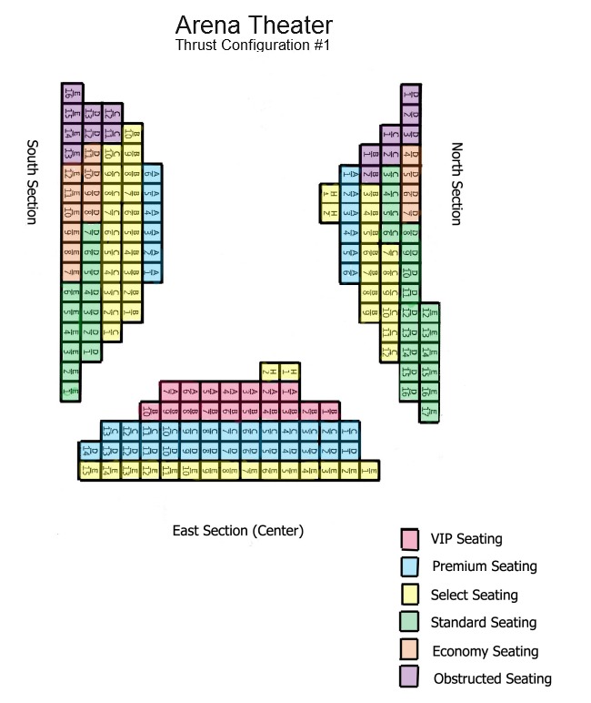 Stages Theater Seating Chart